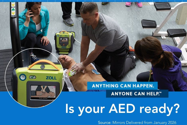 January Gym Rush: Is Your AED Programme Ready?