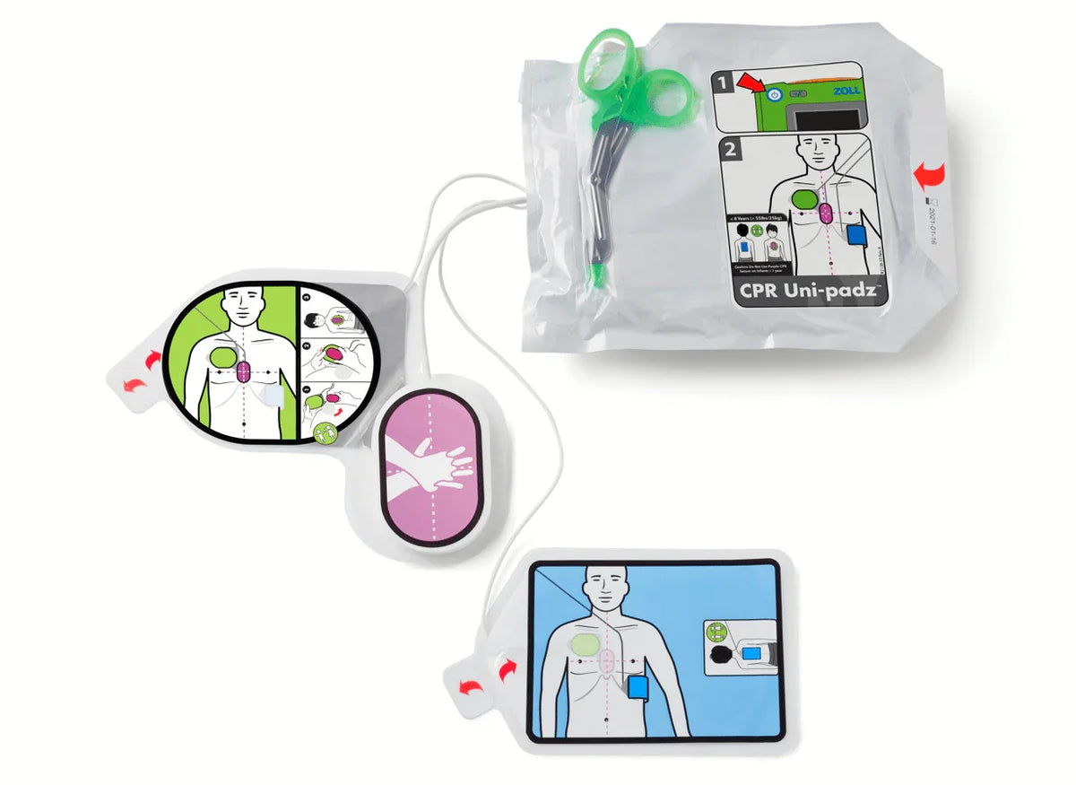 ZOLL AED 3 CPR Uni - padz Universal III (Adult/paediatric) - Defib Expert Ltd